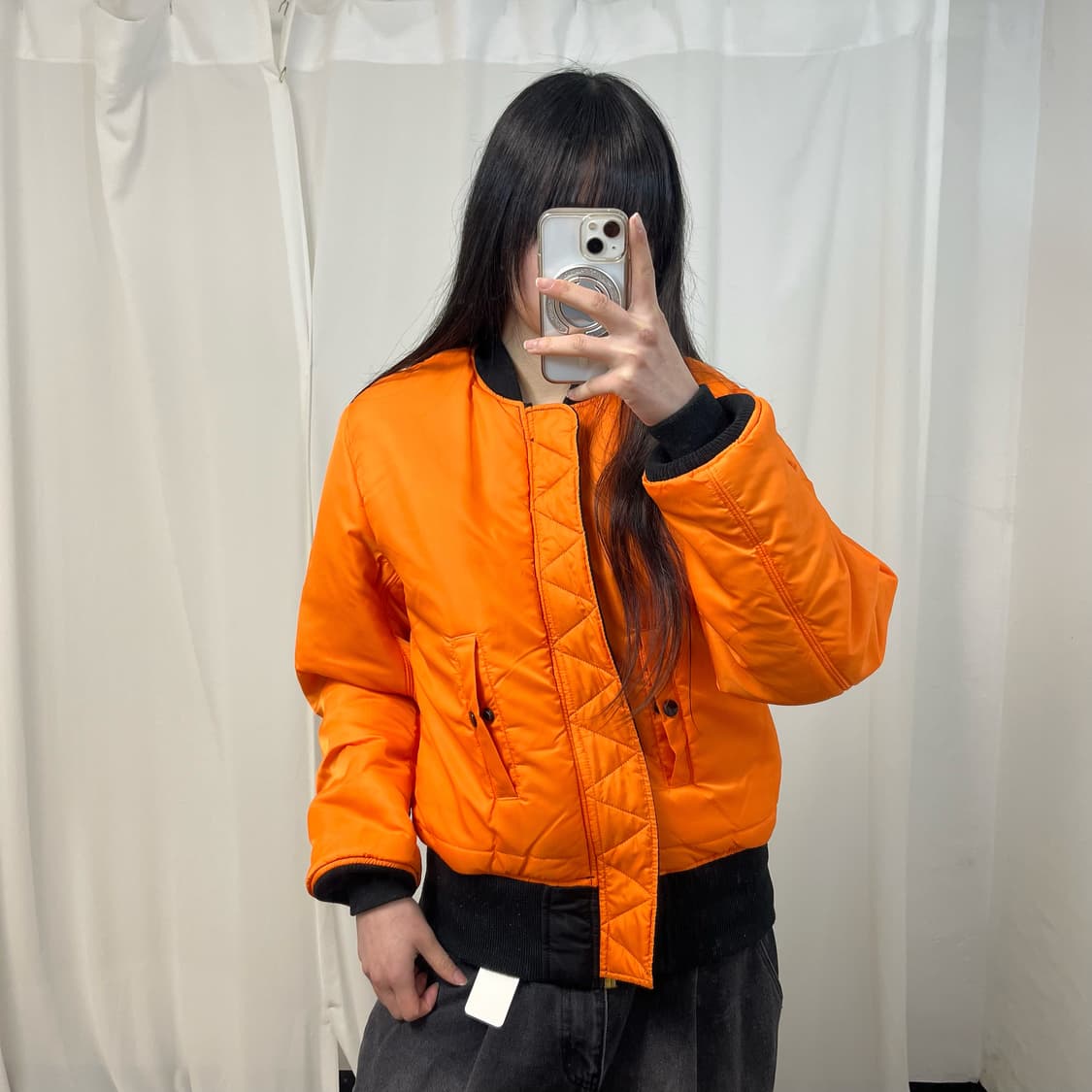 Alpha Industries MA-1 flight jacket 상품이미지3