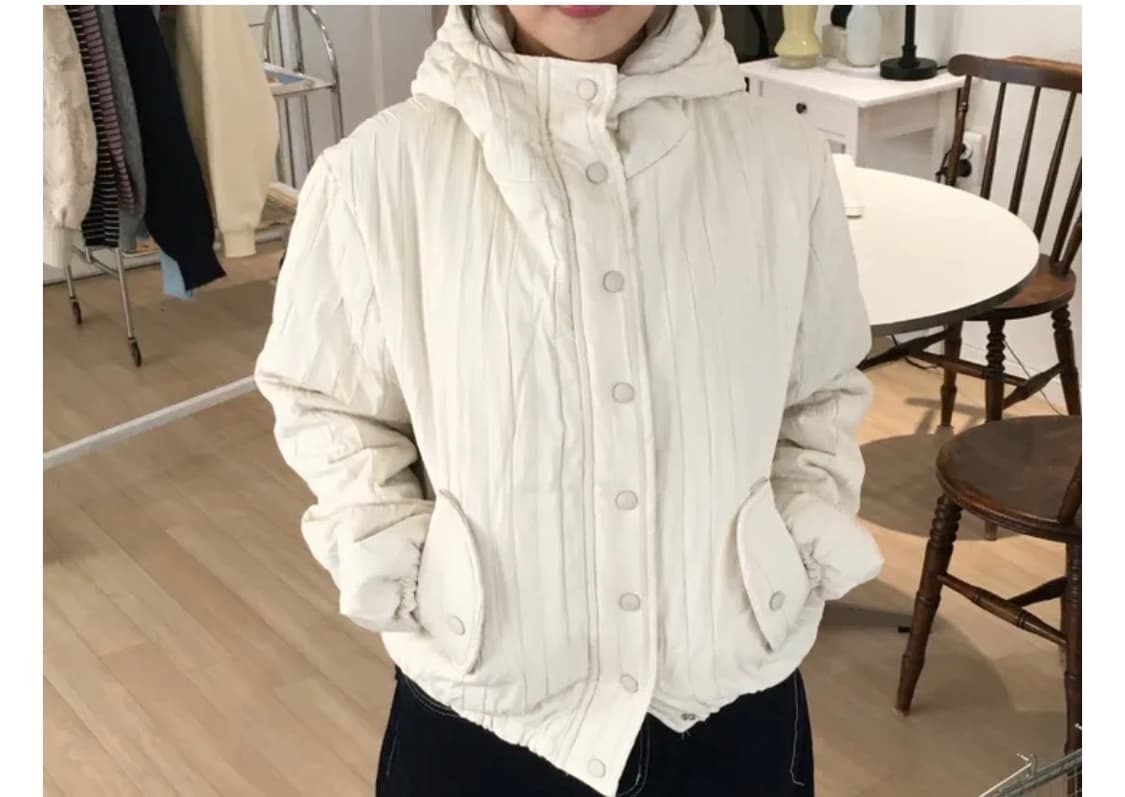 크롭패딩 상품이미지1