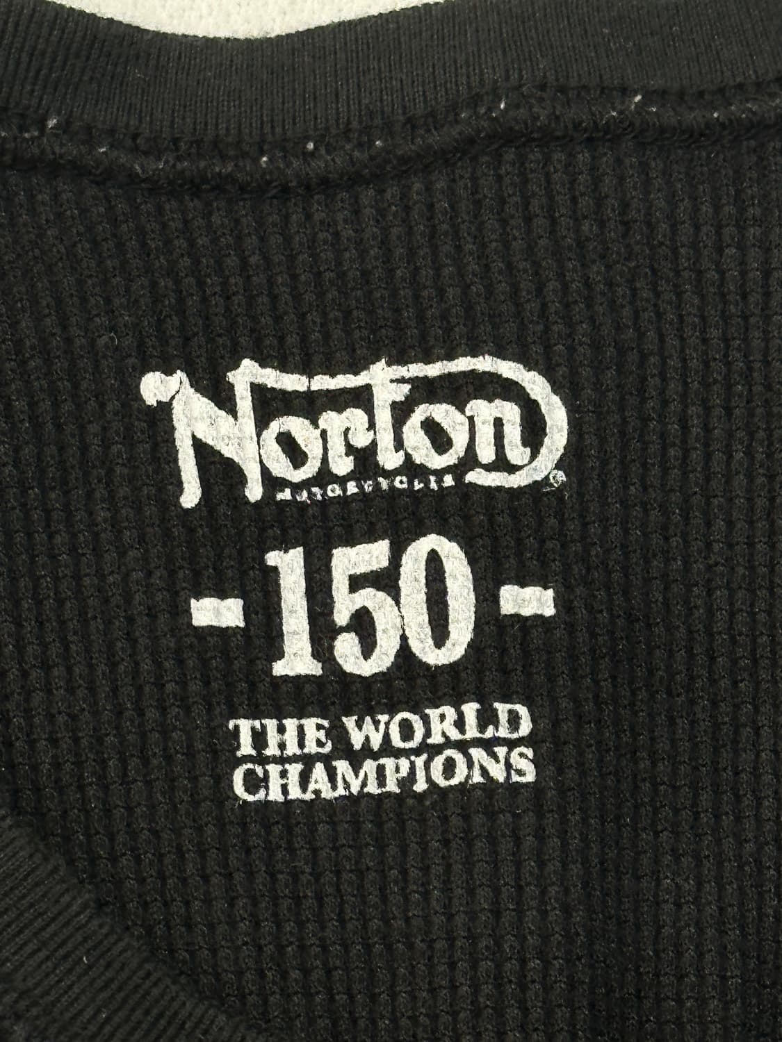 🎸나나깔 프린팅 와플 슬리브리스🎸락 펑크 이너 레터링 블랙 데빌  상품이미지6