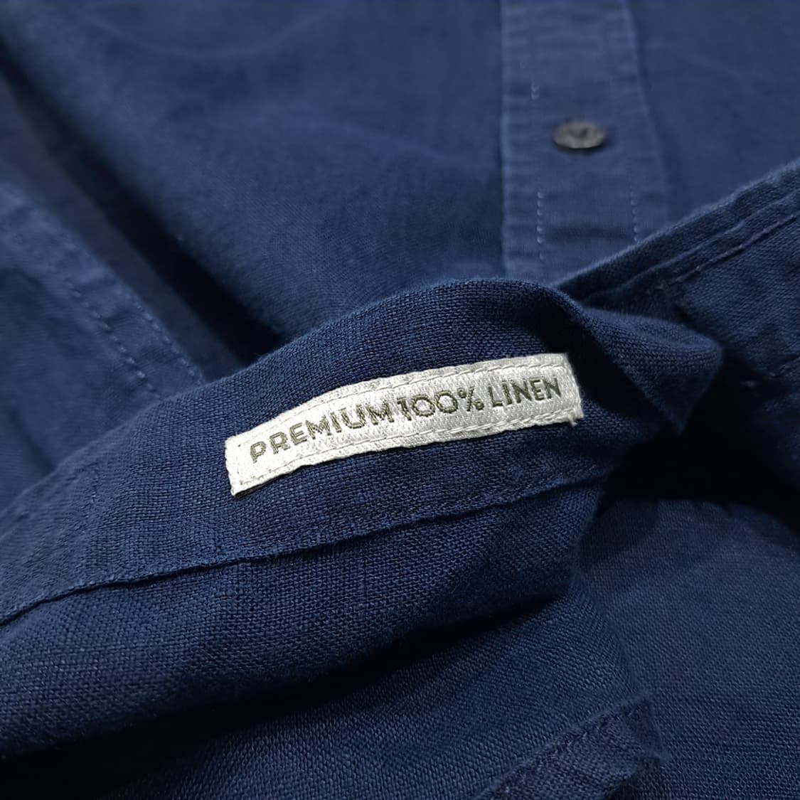 CL712 S 팀버랜드 프리미엄린넨 다크네이비 셔츠 남방 상품이미지7