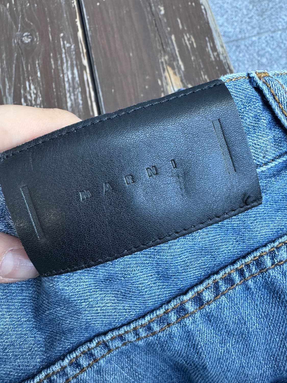 마르니 여성 데님 바지 상품이미지3