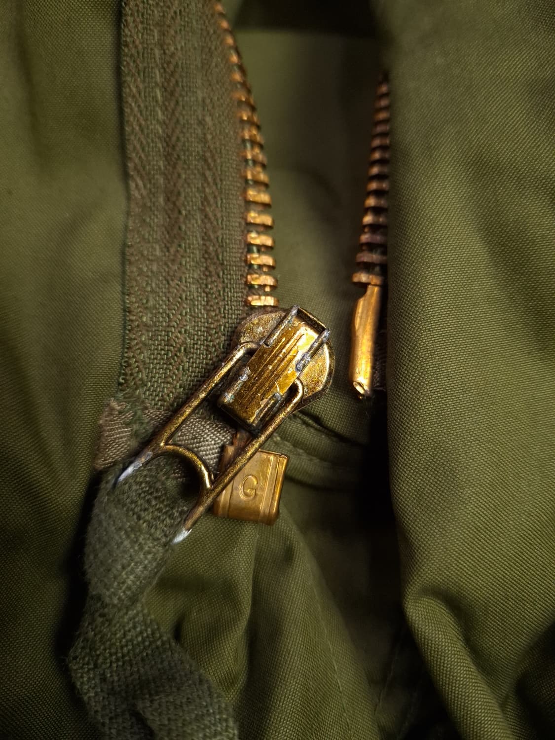 완전 새제품 오리지날 미군 M-65피쉬테일 개파카 스몰 풀셋트 상품이미지7