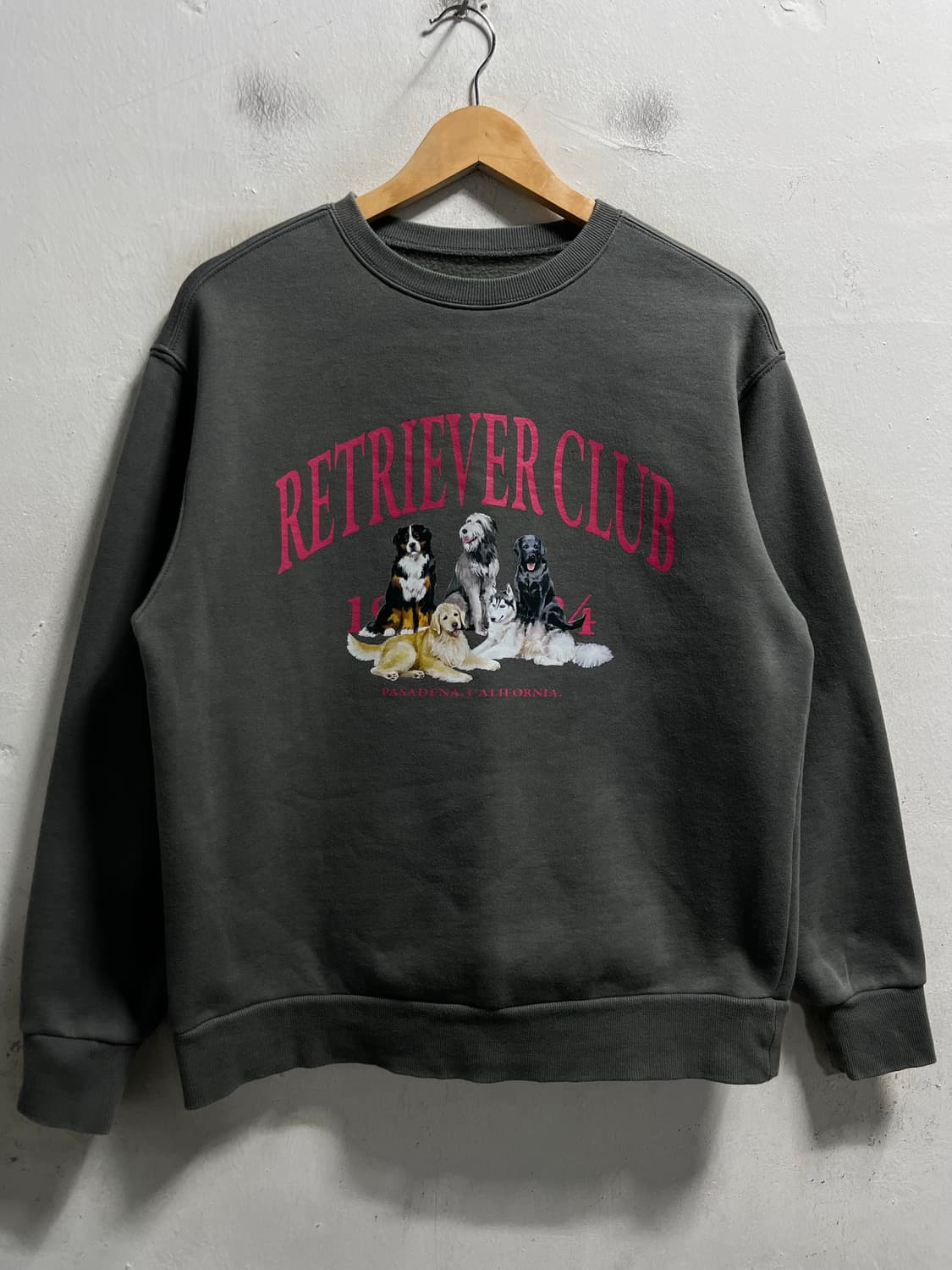 55-66 리트리버 루즈핏 스웻 맨투맨 정품 상품이미지1