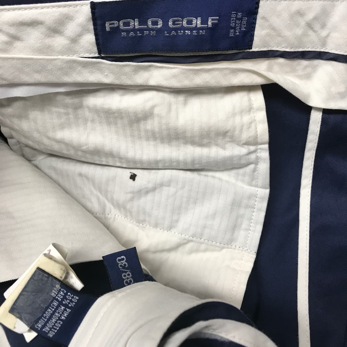 폴로 랄프로렌 네이비 치노 팬츠 38/30 상품이미지5