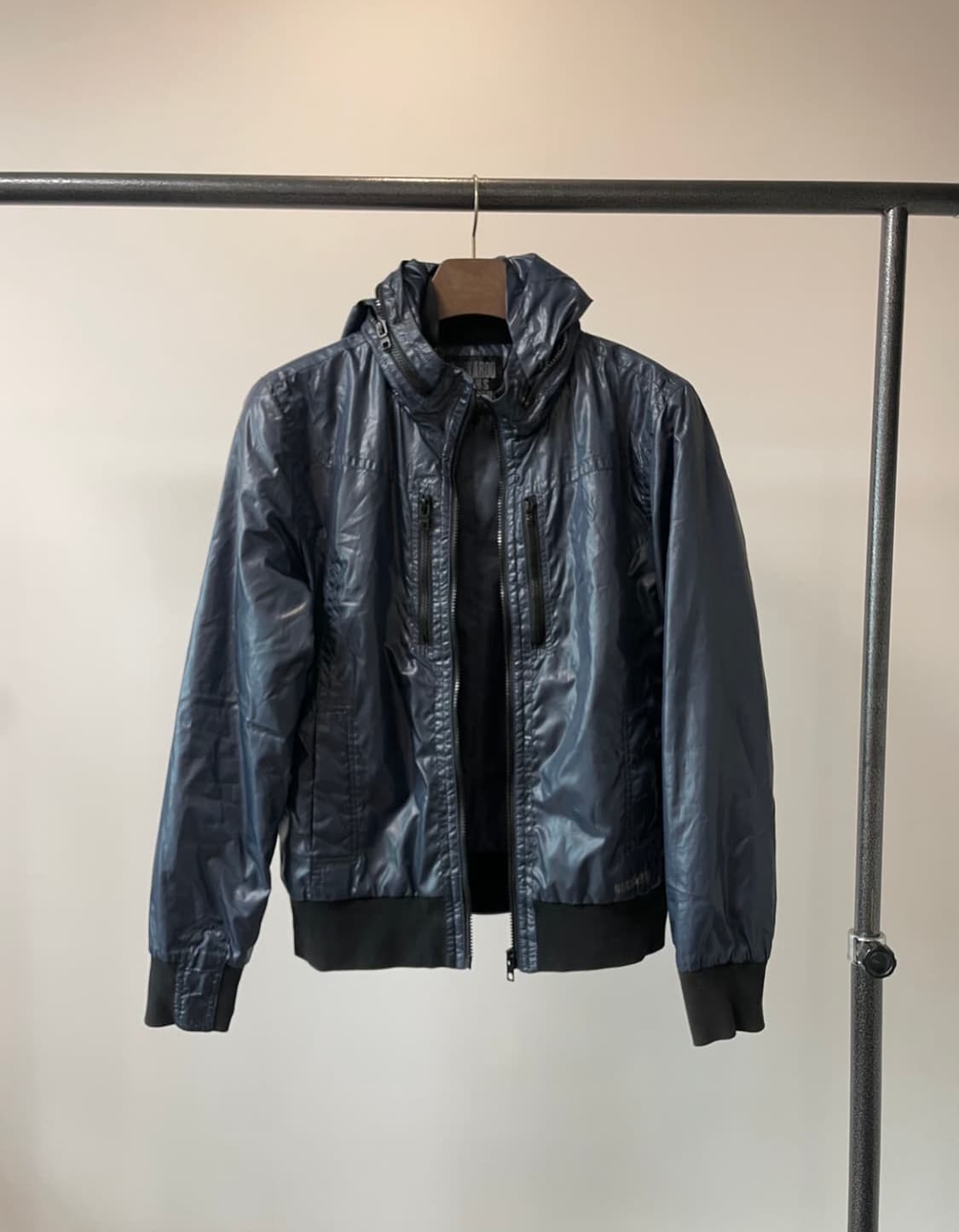 (L) Buckaroo 버커루 히든 후드 락시크 블루종 자켓 상품이미지1