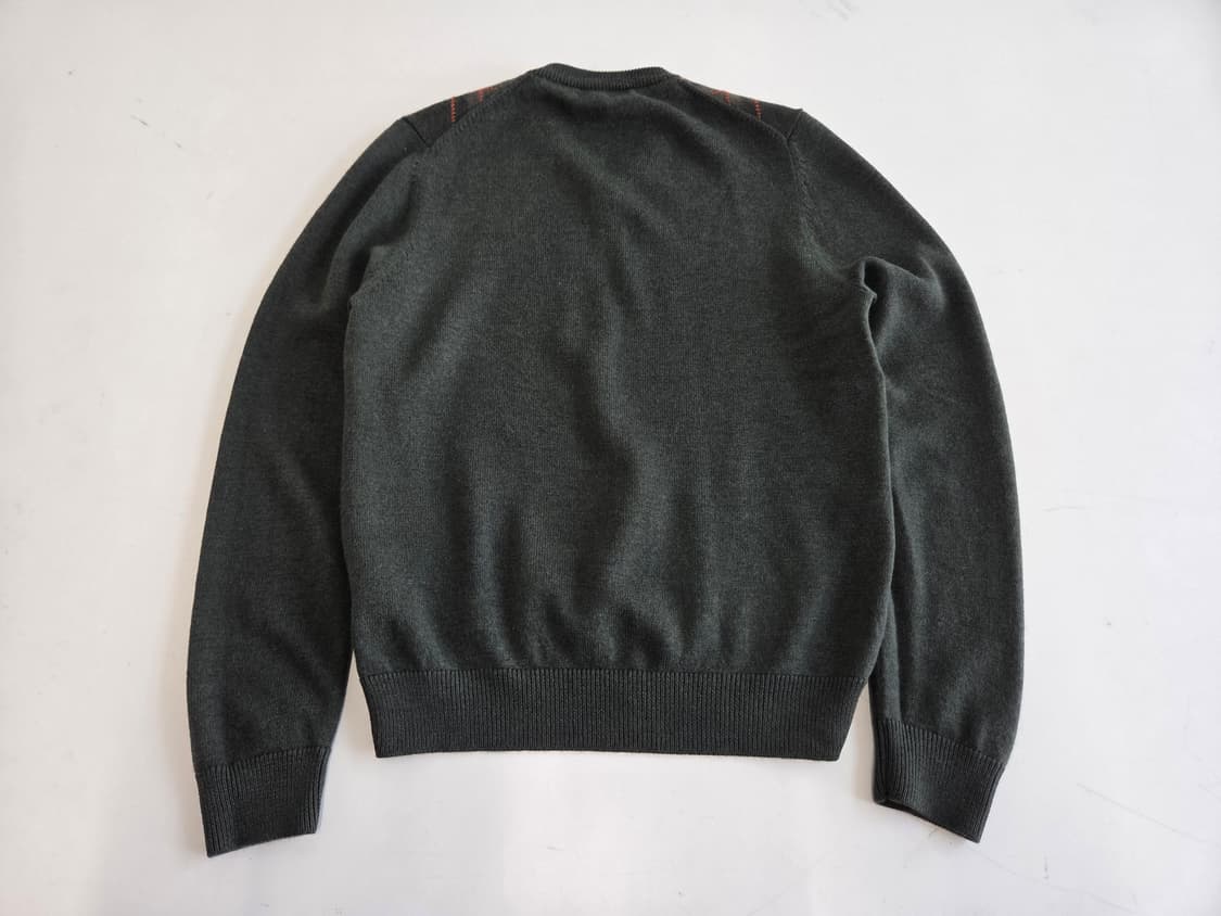 브룩스브라더스 아가일 울 니트 카키M 상품이미지2