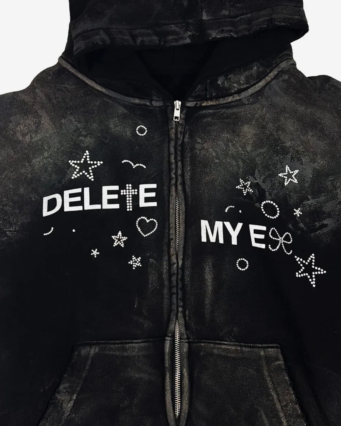 그레일즈 후드 집업 DELETED MY EX ZIP HOODIE 상품이미지3