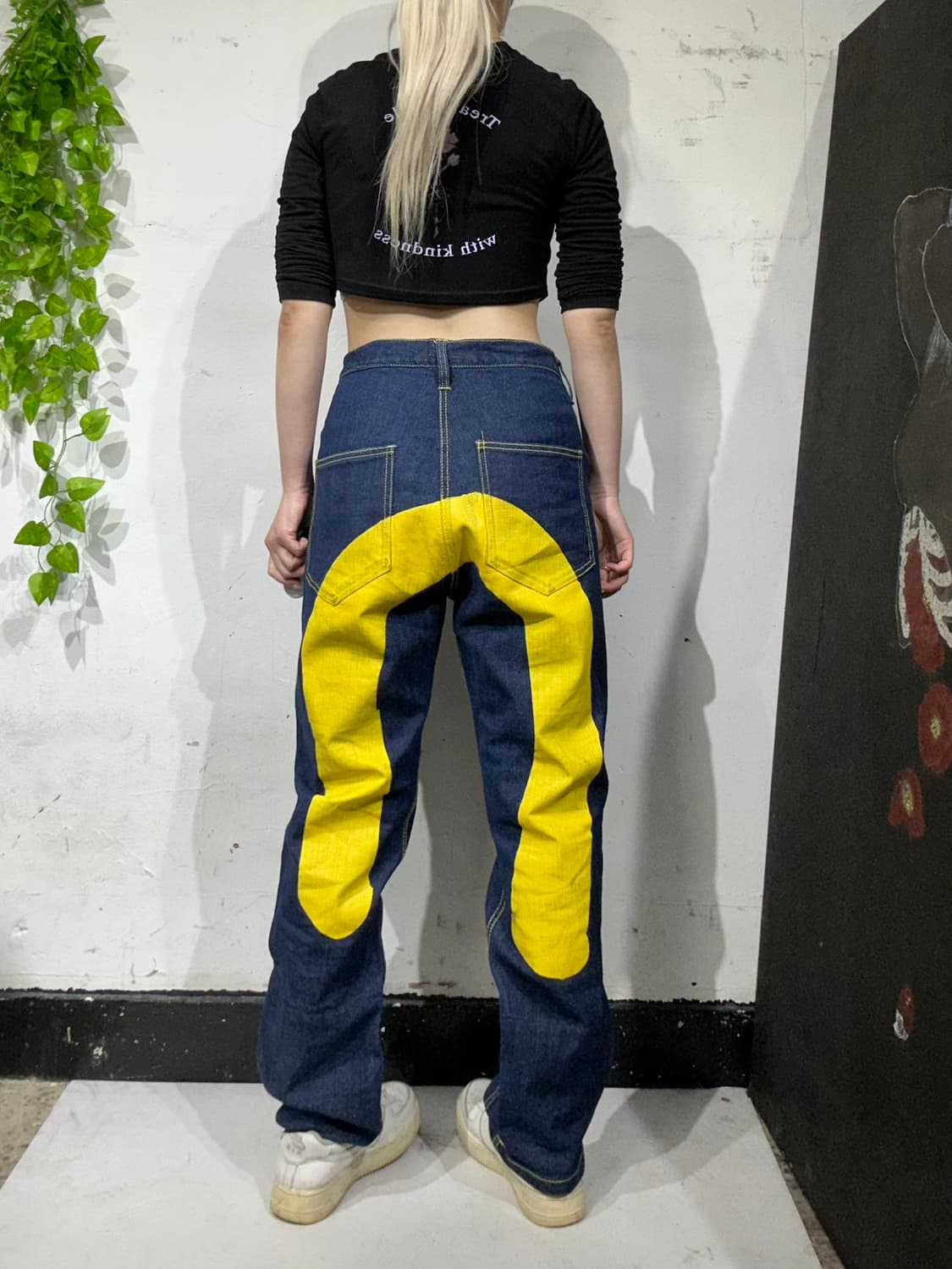 일본 빈티지 진청 다이콕 힙합 올드스쿨 새깅 데님 팬츠 청바지 M 상품이미지1