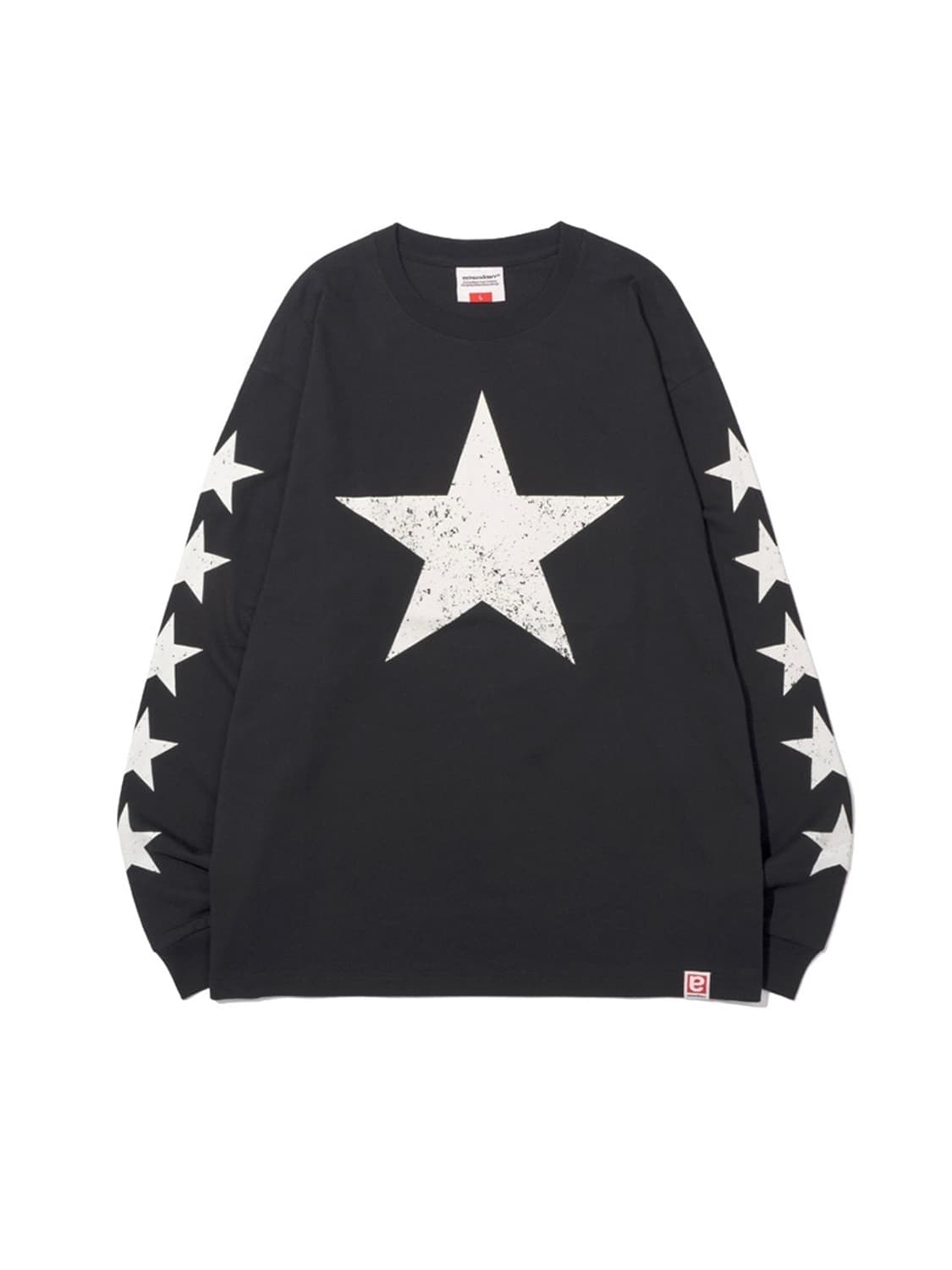 (새상품) 엑스트라오디너리 스타 롱 슬리브 차콜 M 쿄카 착용 상품이미지1