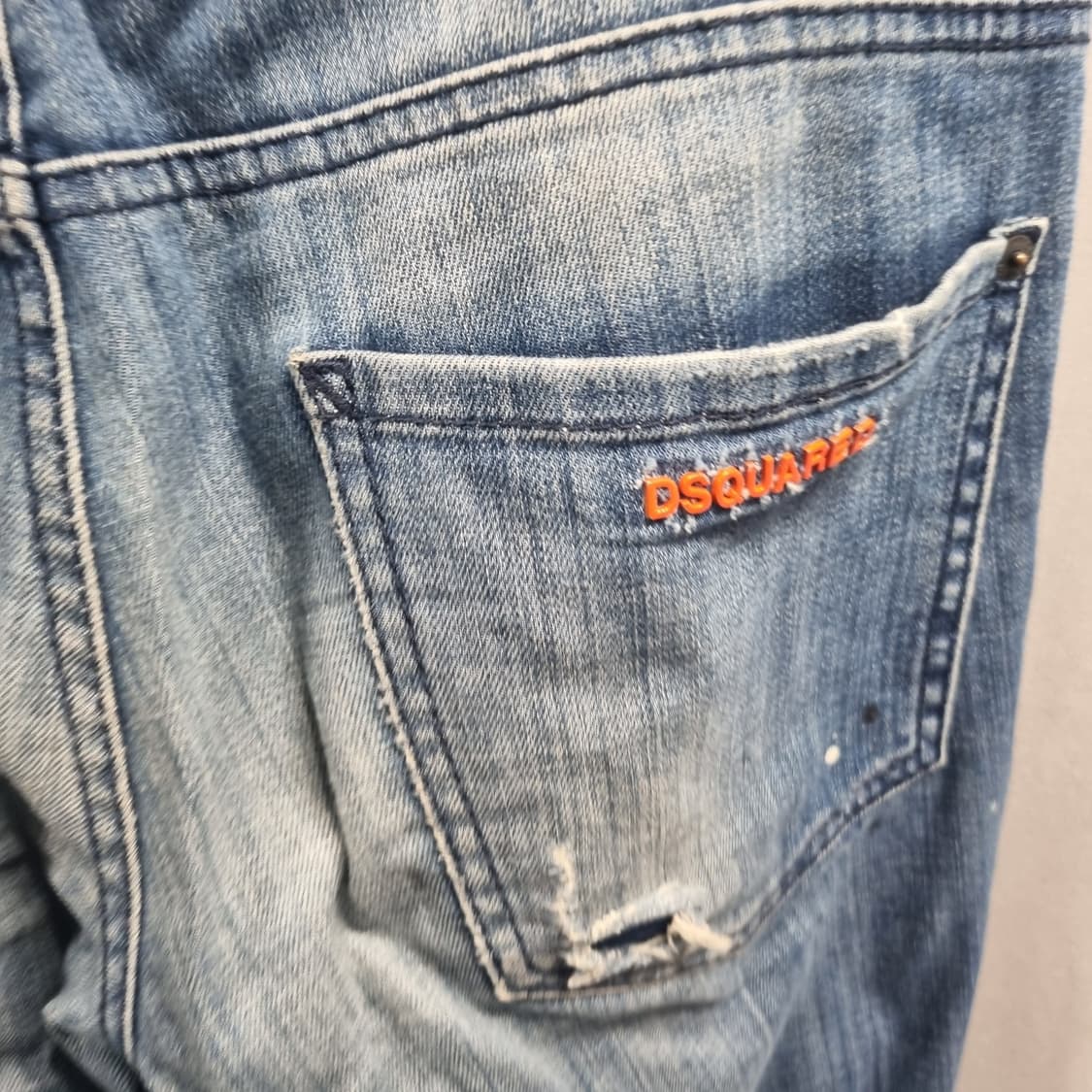 디스퀘어드2 블루 데님 청바지 상품이미지5