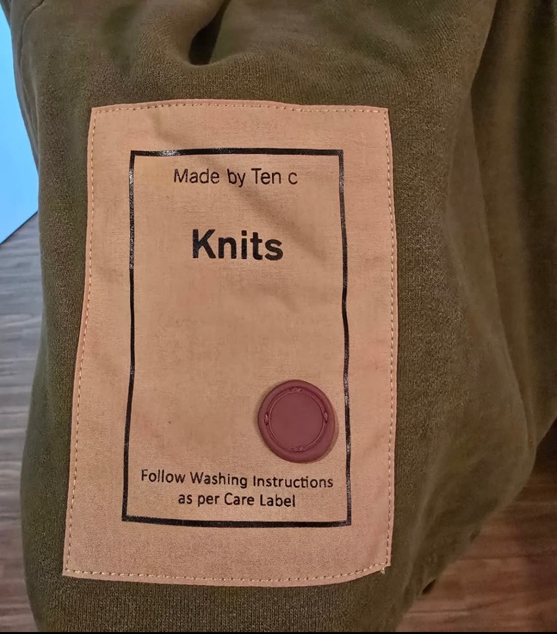 Ten c 텐씨 후드 기모 아노락 올리브 L 상품이미지3