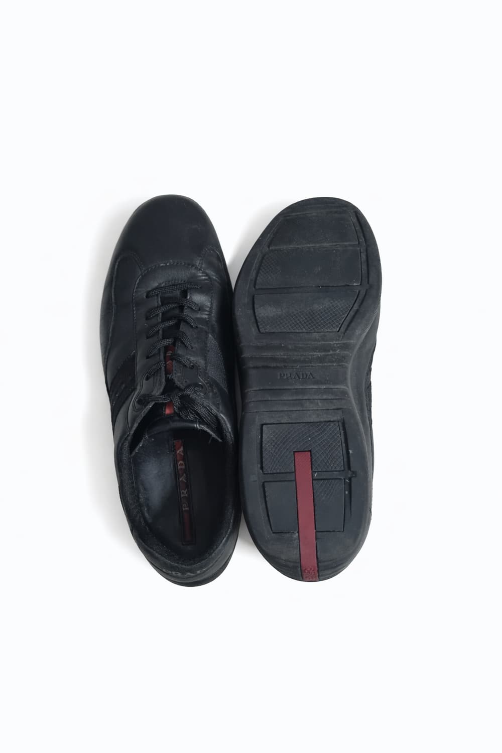 Prada sports leather sneakers UK8 상품이미지4