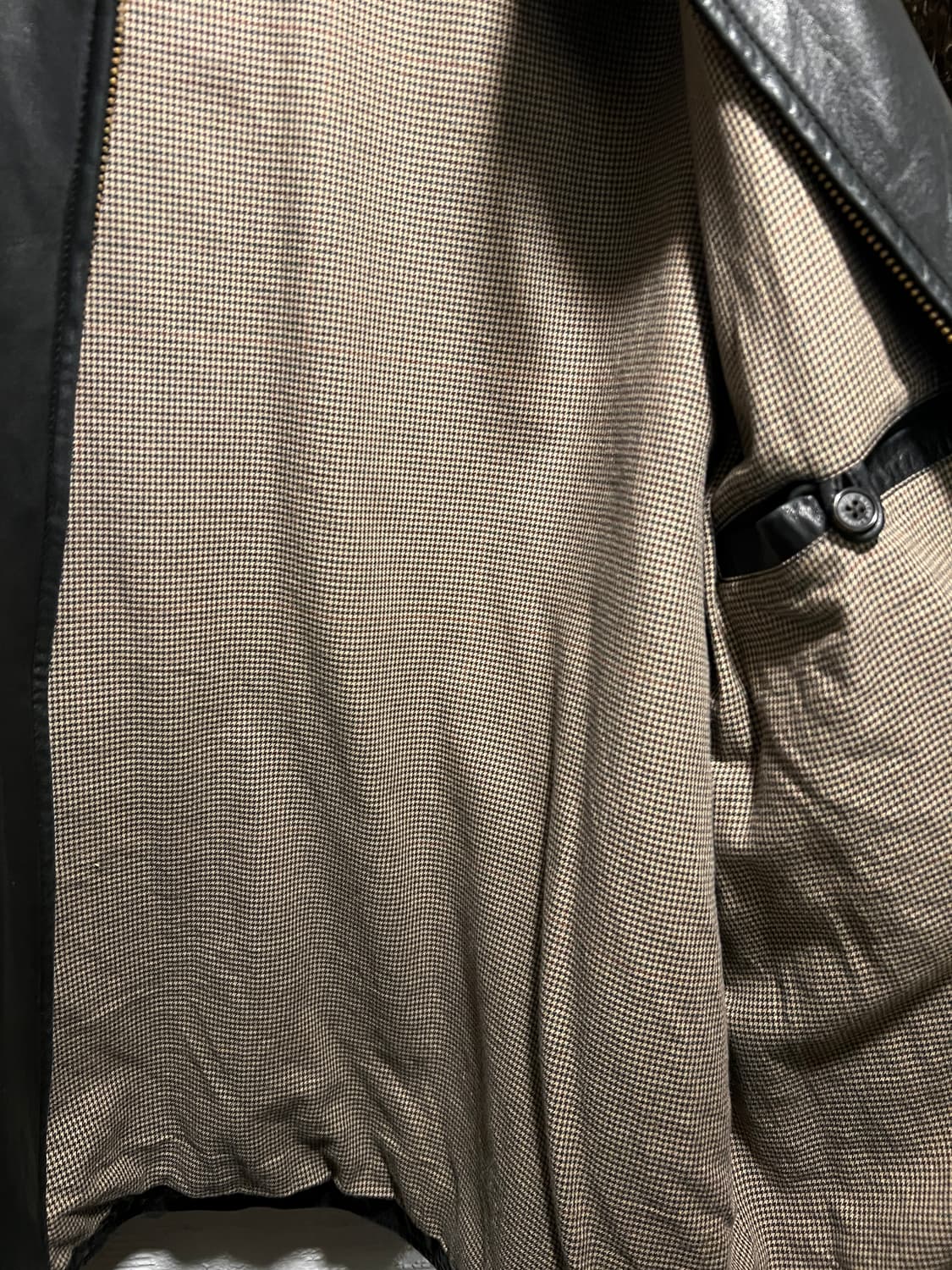 [XL]폴로 랄프로렌 맥스웰 램스킨 블랙 레더 자켓 상품이미지6