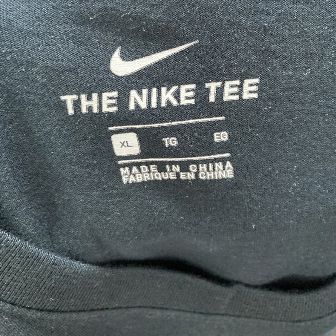 나이키 에어 남성반팔티셔츠 블랙 105 상품이미지4