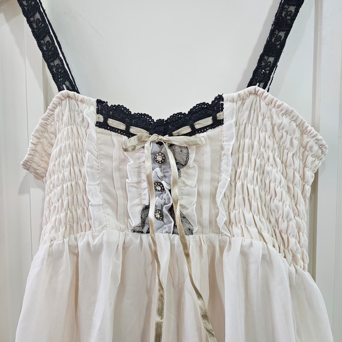 (axes femme / 엑시즈팜)프릴레이스 원피스 상품이미지2