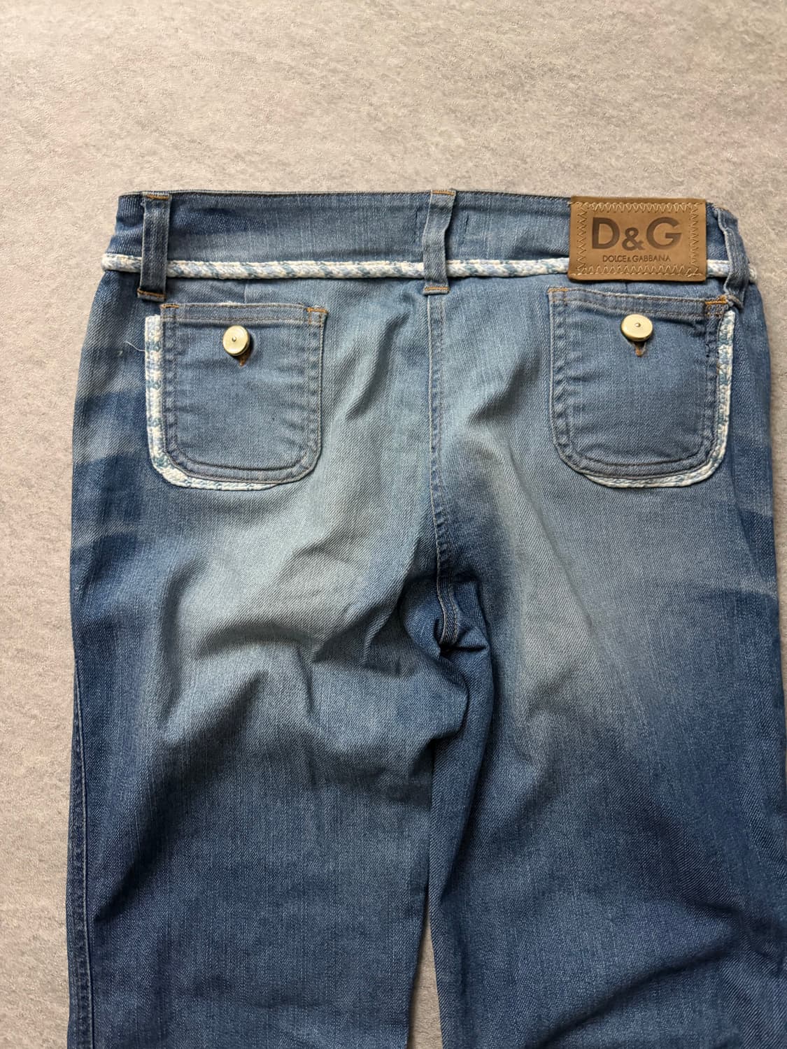 돌체앤가바나 부츠컷 데님팬츠 상품이미지5