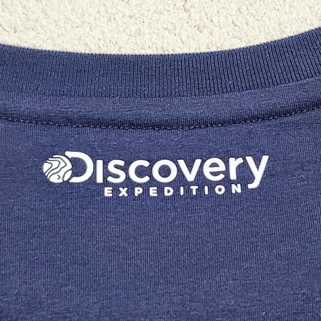 새상품 DISCOVERY EXPEDITION 네이비 반팔 100 상품이미지4