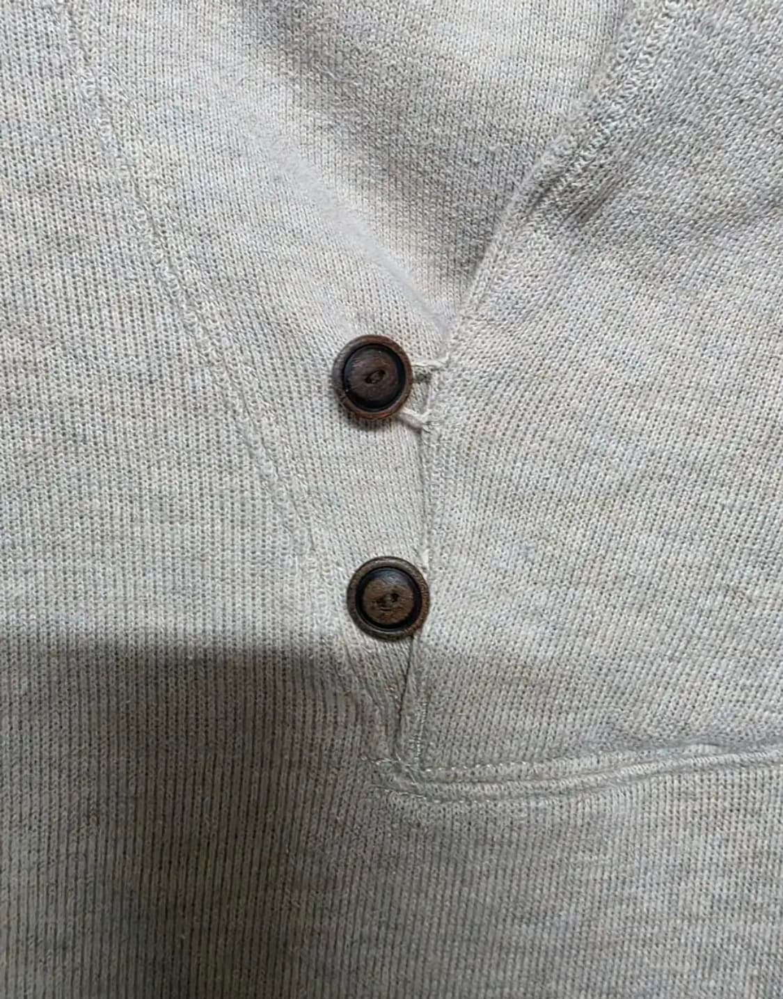 폴로 랄프로렌 넥 버튼 스웨트셔츠  사이즈 105 상태양호 상품이미지3