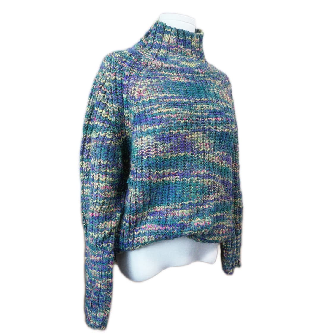 Moussy 보헤미안 히피 모리걸 목폴라 니트 상품이미지1