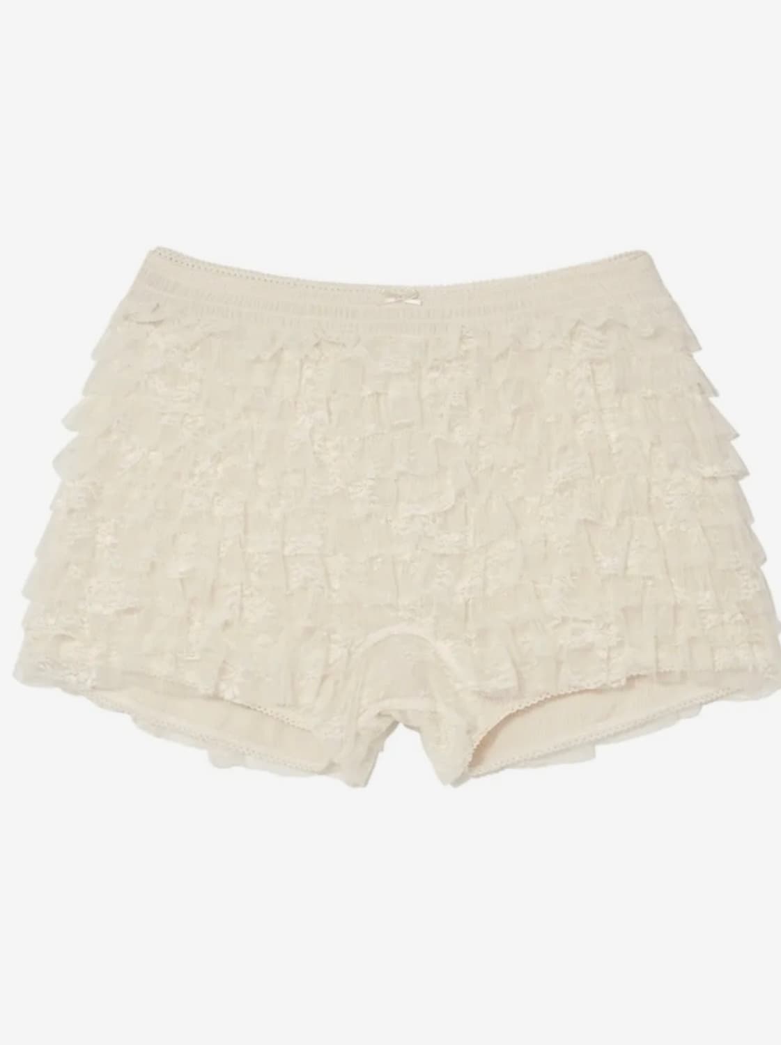 glowny POLLY LACE BLOOMER SHORTS (IVORY) 상품이미지1