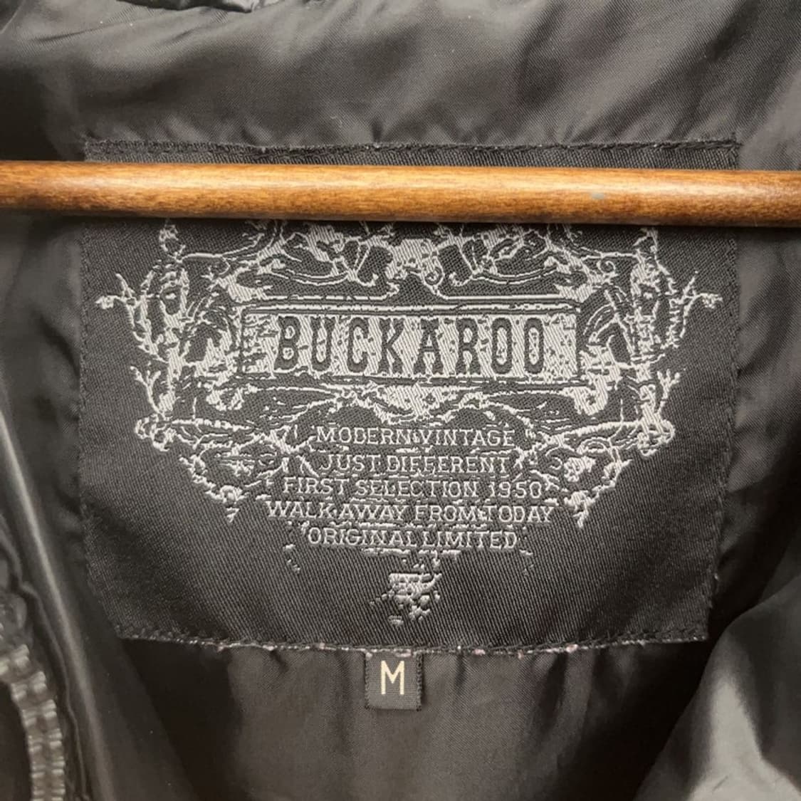 버커루 고딕 올드스쿨 스트릿 힙합 경량 패딩 M C08016 상품이미지5