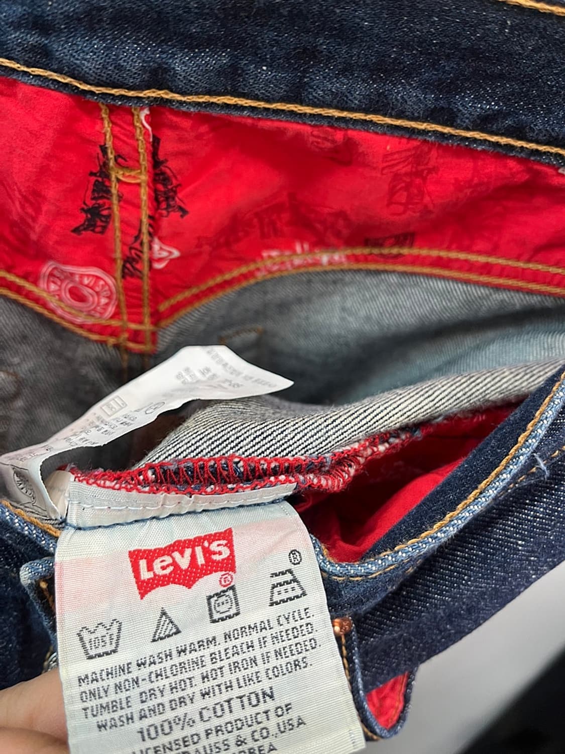 여) 리바이스 x 코카콜라 501 데님진 상품이미지7