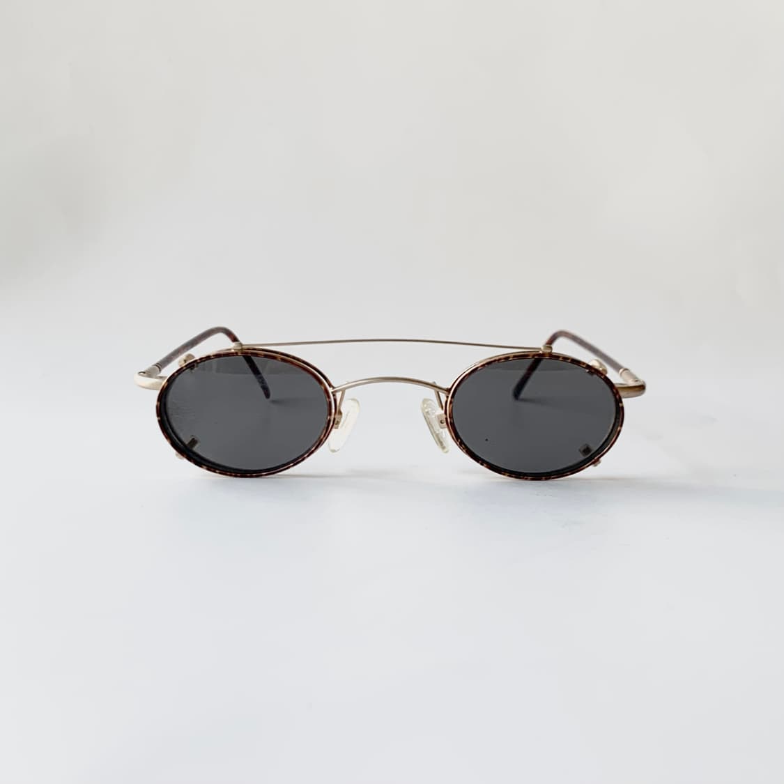 762 데드스탁 클립 투브릿지 라운드 미니멀 소형 빈티지안경 상품이미지1