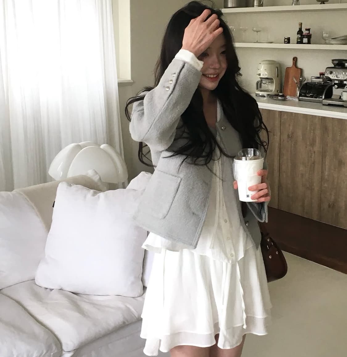 아카이브제이투유 클라우드 울 트위드자켓 상품이미지2