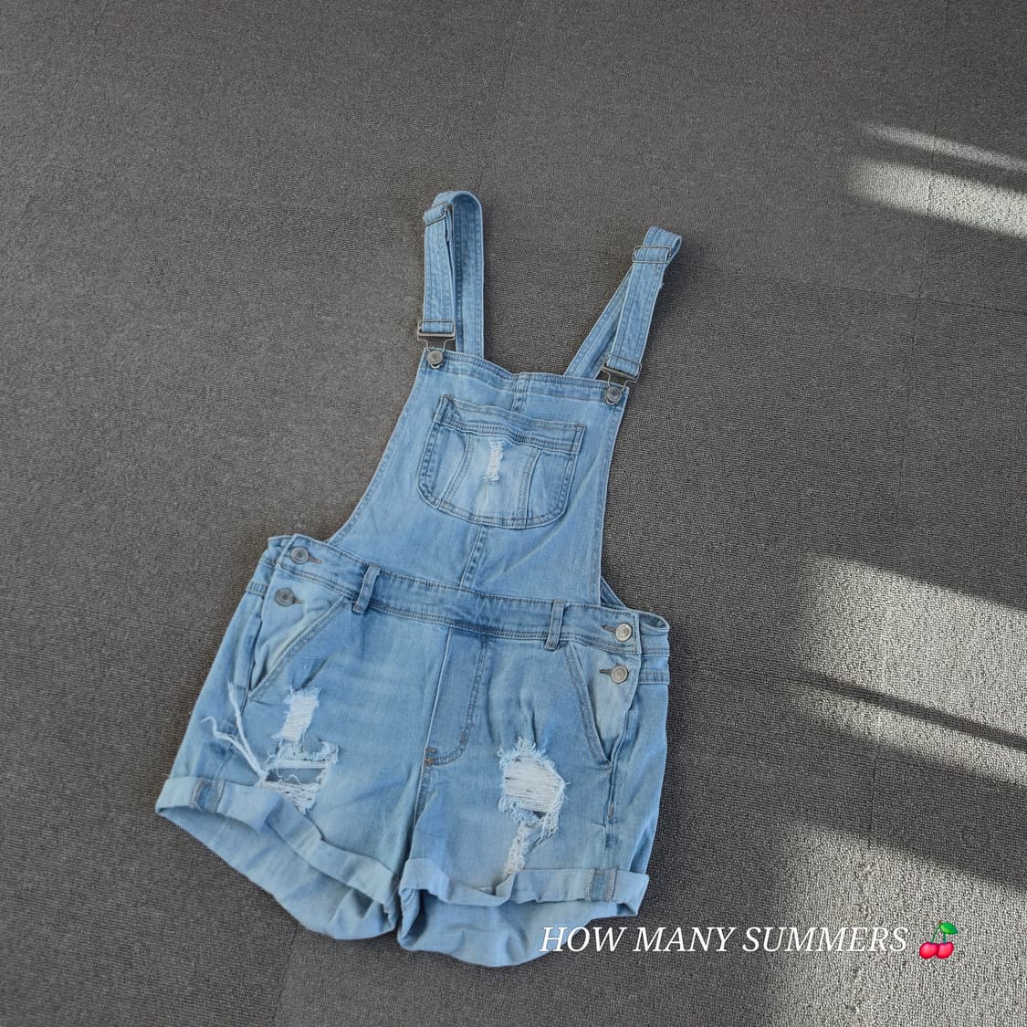 연청 반바지 멜빵 xs  상품이미지1