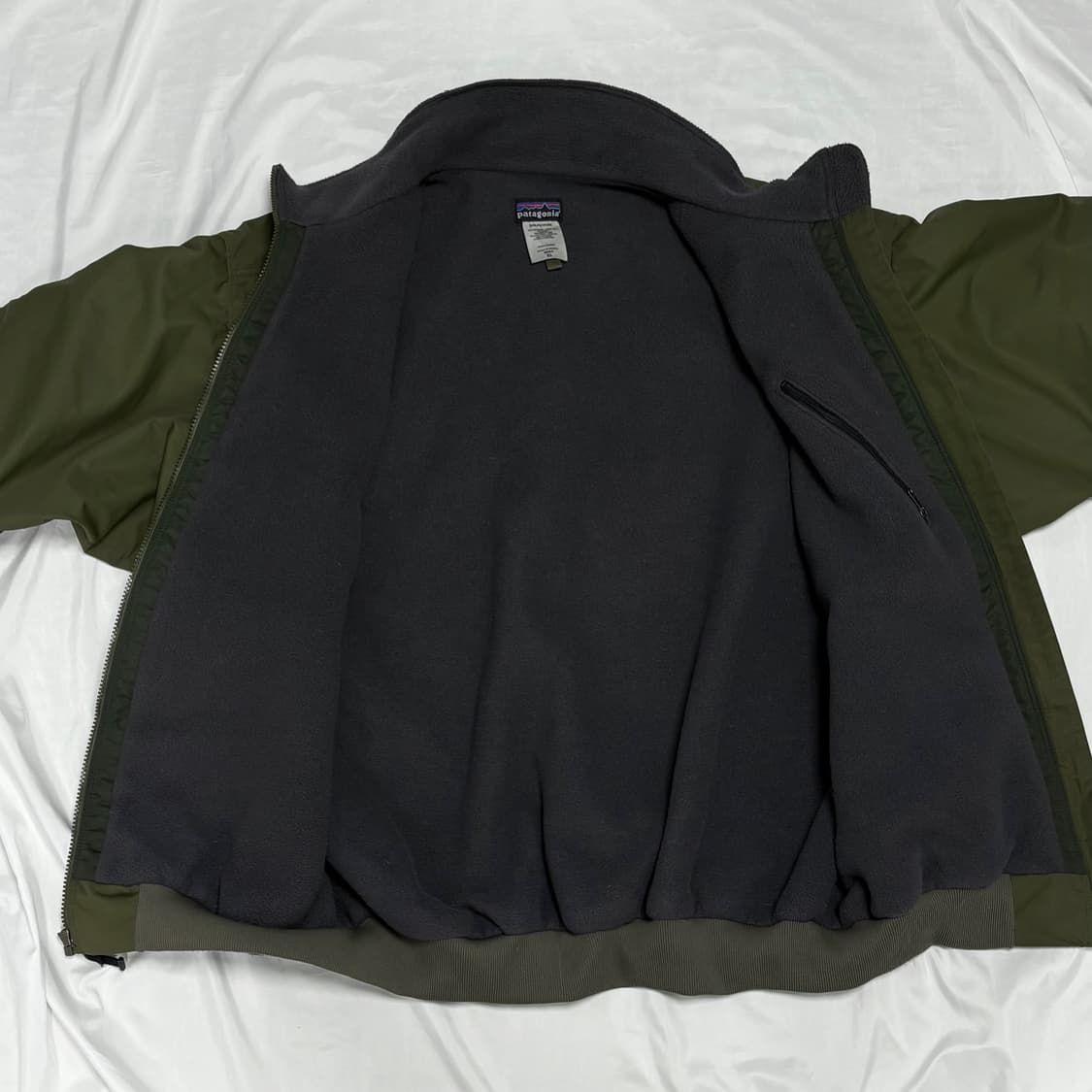 00s 파타고니아 쉘드 신칠라 자켓 카키 상품이미지2