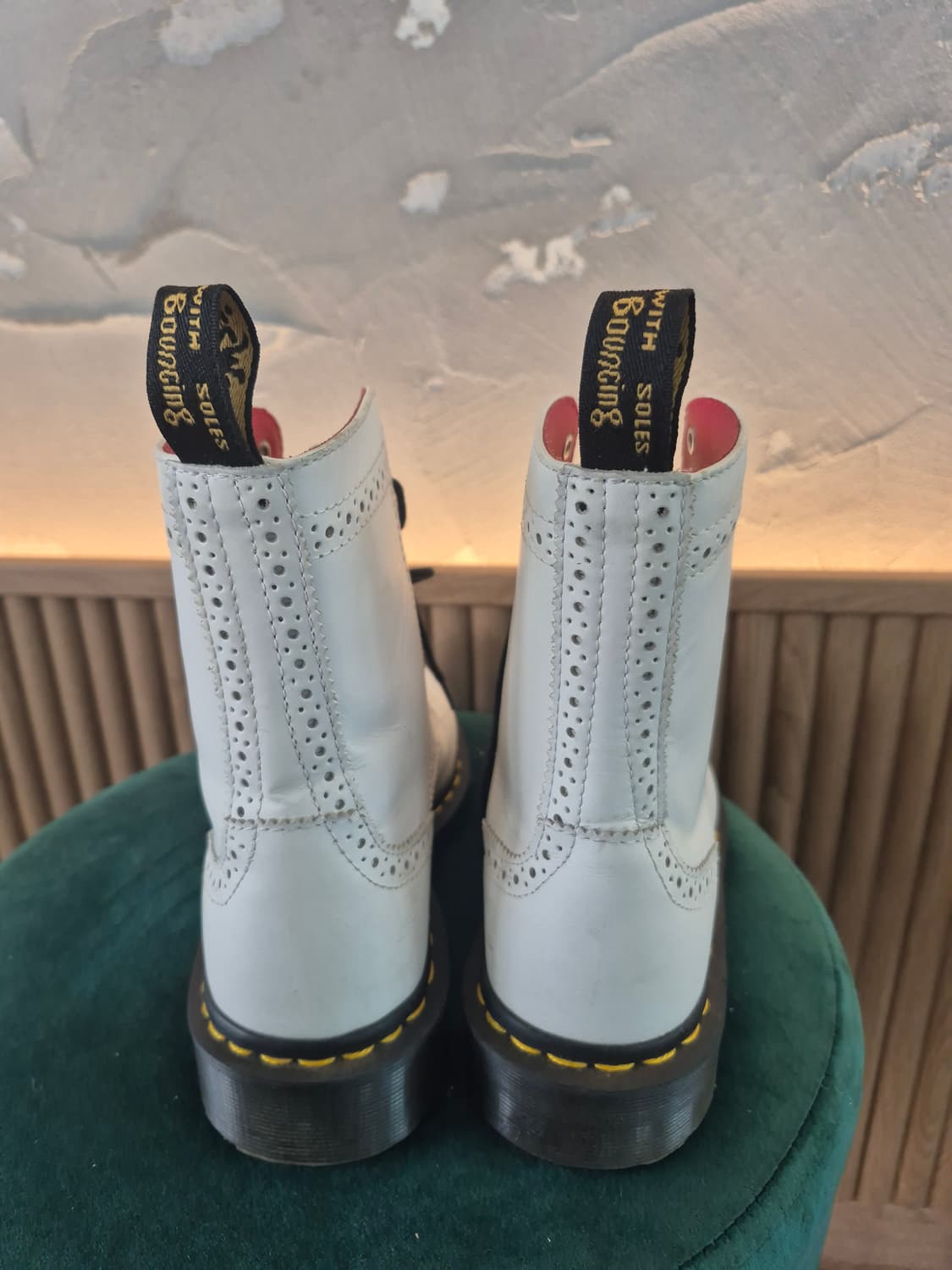 닥터마틴 화이트 부츠 UK4 EU37 (230MM) 상품이미지3