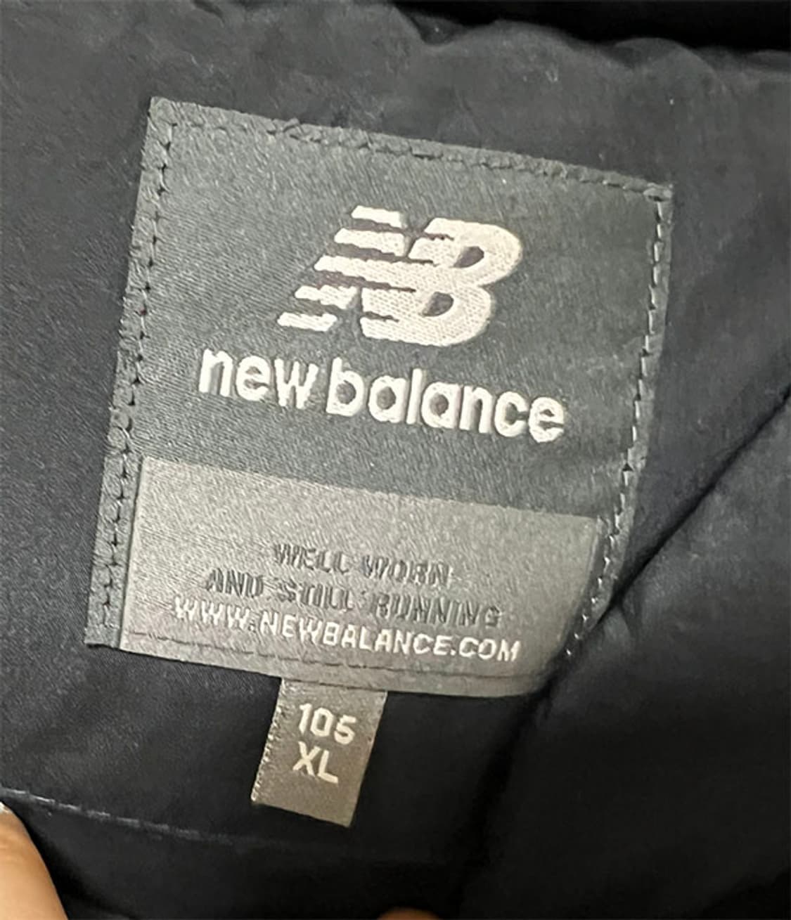 뉴발란스 남자 패딩조끼 웰론 블랙 XL 105 상품이미지3