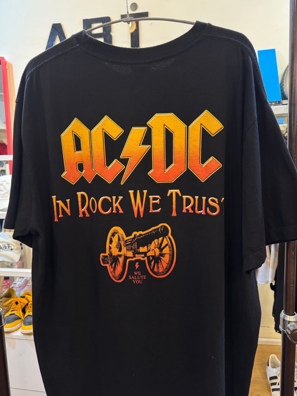 AC/DC 앵거스영 프린팅 반팔 티셔츠 XL 상품이미지6