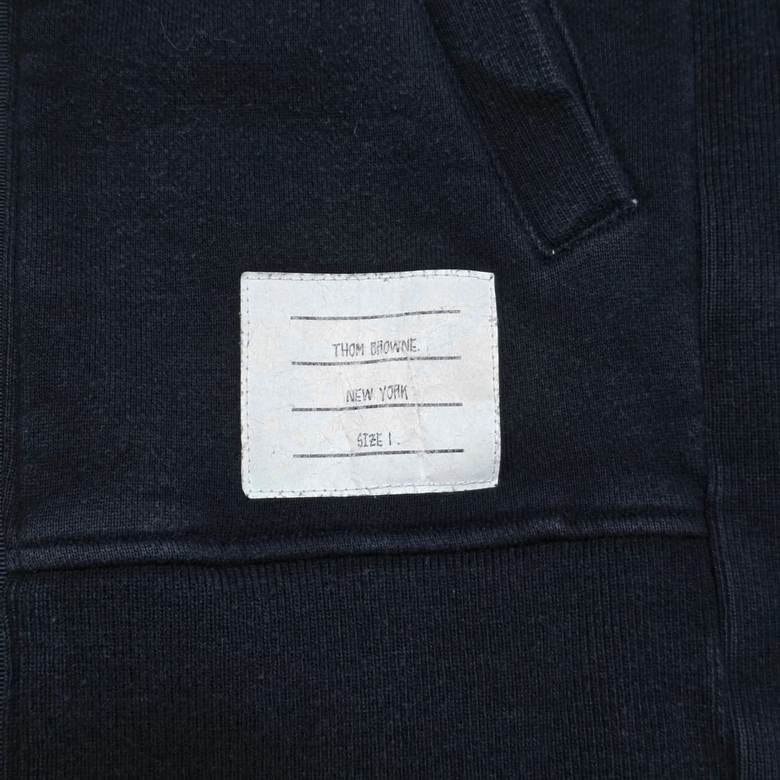 톰브라운 4바 후드집업 네이비 상품이미지5