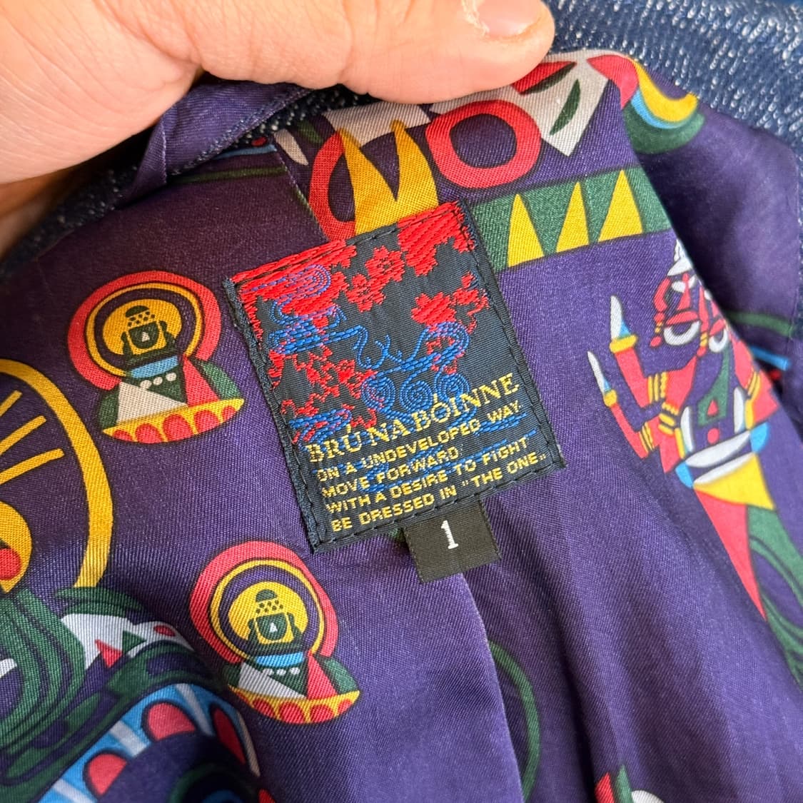 BRU NA BOINNE 디테일 블레이저 상품이미지4