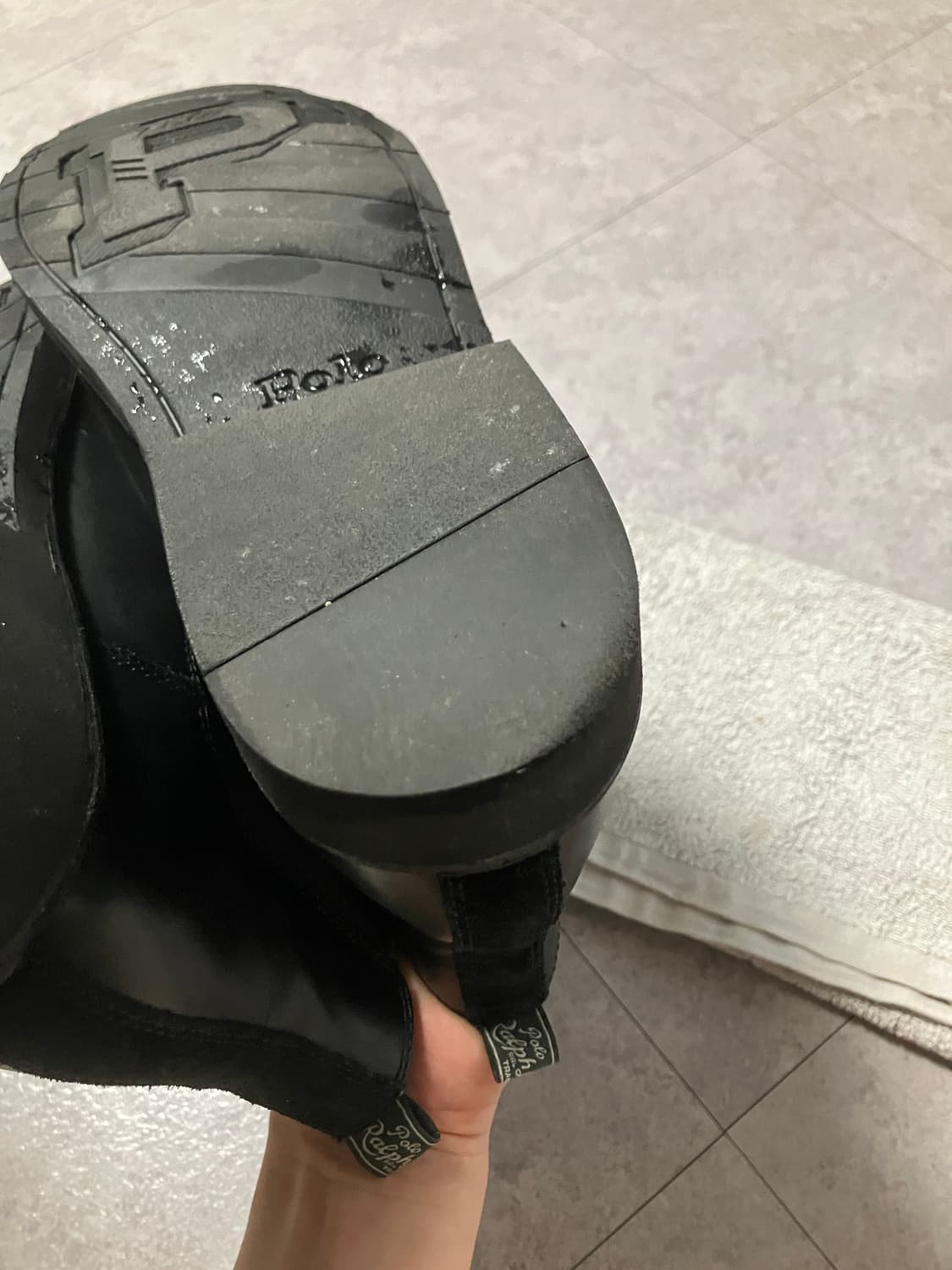 폴로 랄프로렌 첼시 부츠 블랙 255 상품이미지7