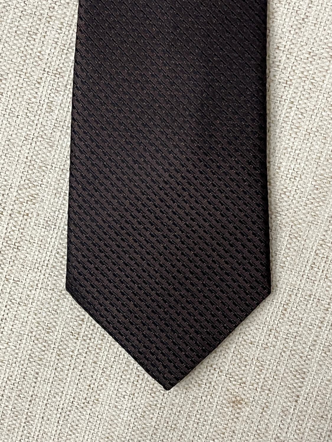 바쏘 다크브라운 넥타이 상품이미지3