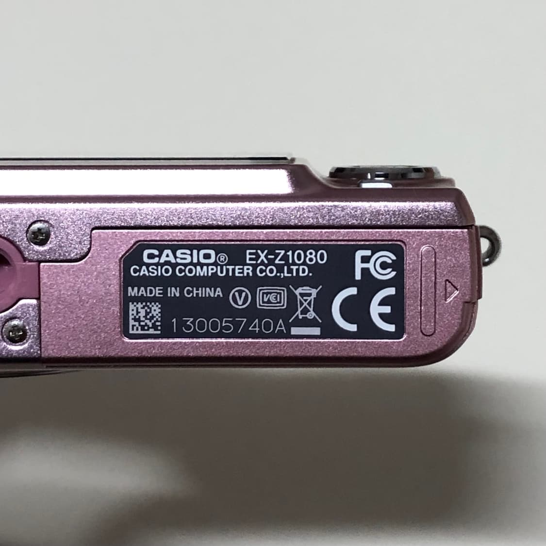 카시오 z1080 핑크 엑슬림 은채디카 디지털카메라 상품이미지4