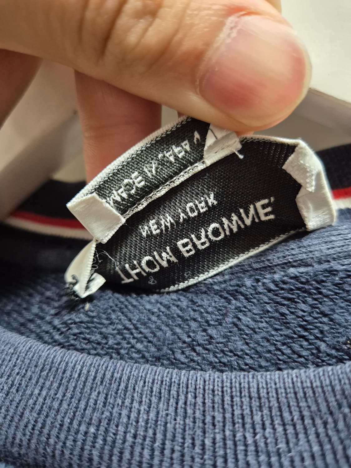 정품 톰브라운 맨투맨 2 90-95  상품이미지9