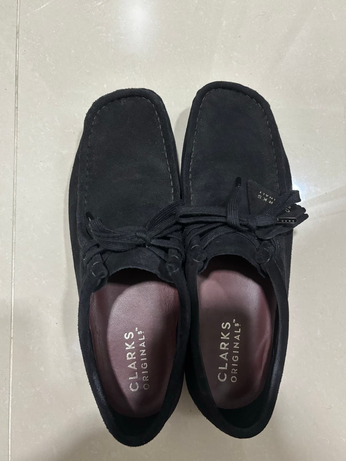 (uk9) 클락스 월라비 블랙 스웨이드 상품이미지3