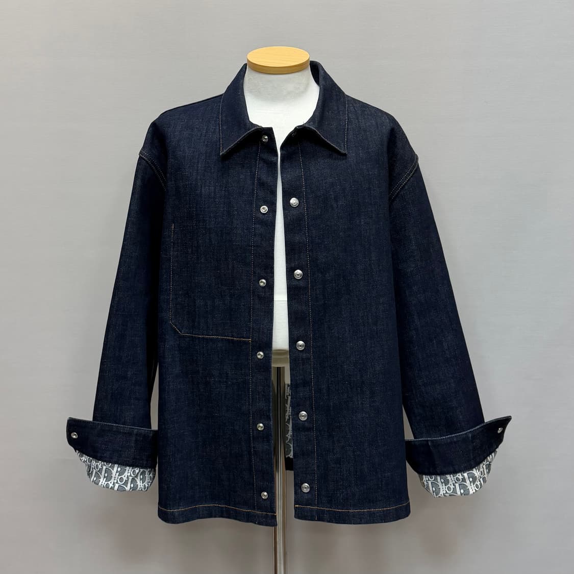 디올 오블리크 코튼 데님 자켓 ( 105 ) 상품이미지3