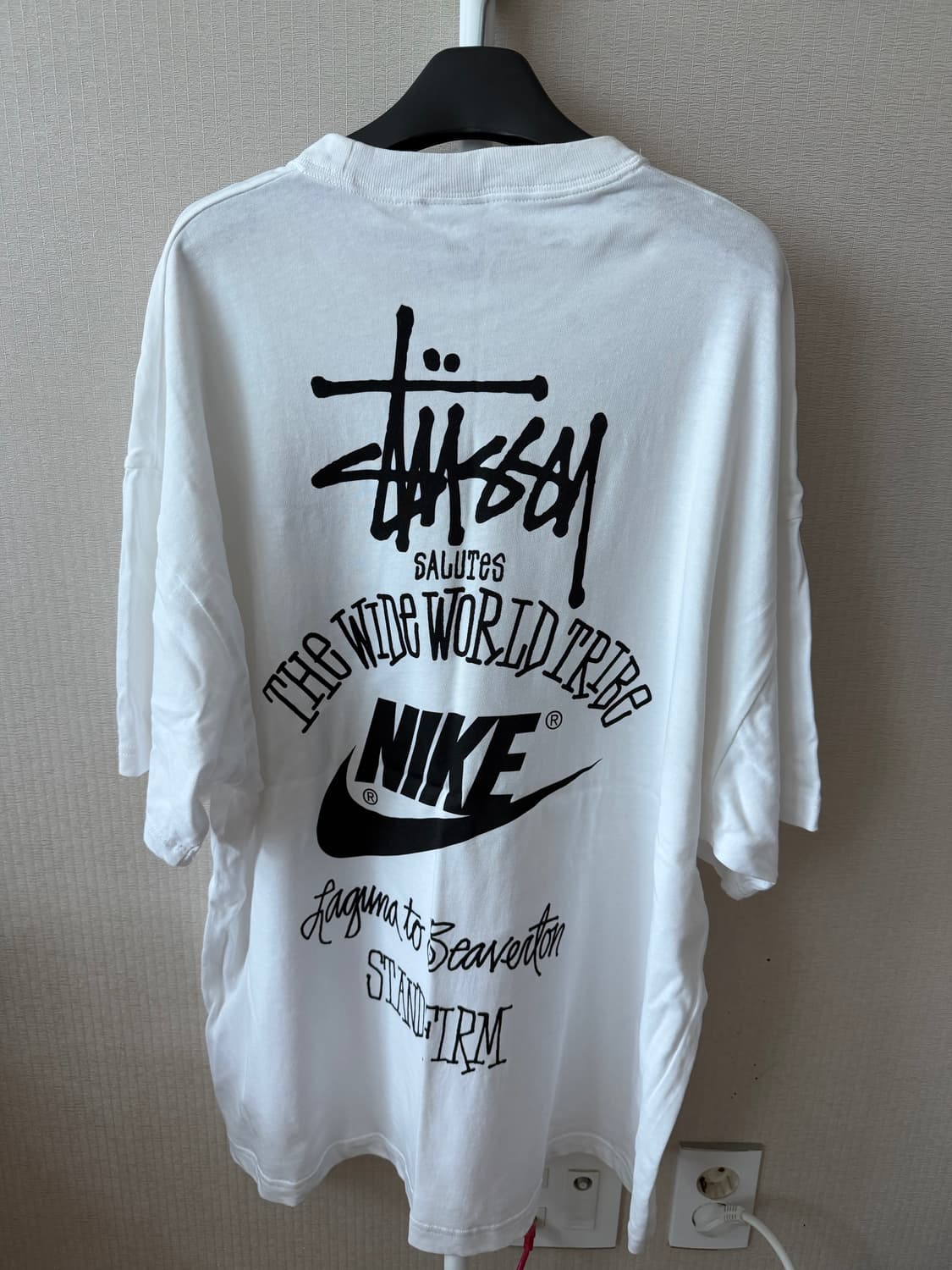 나이키 x 스투시 티셔츠 화이트 (DV1774-100) XL 상품이미지2