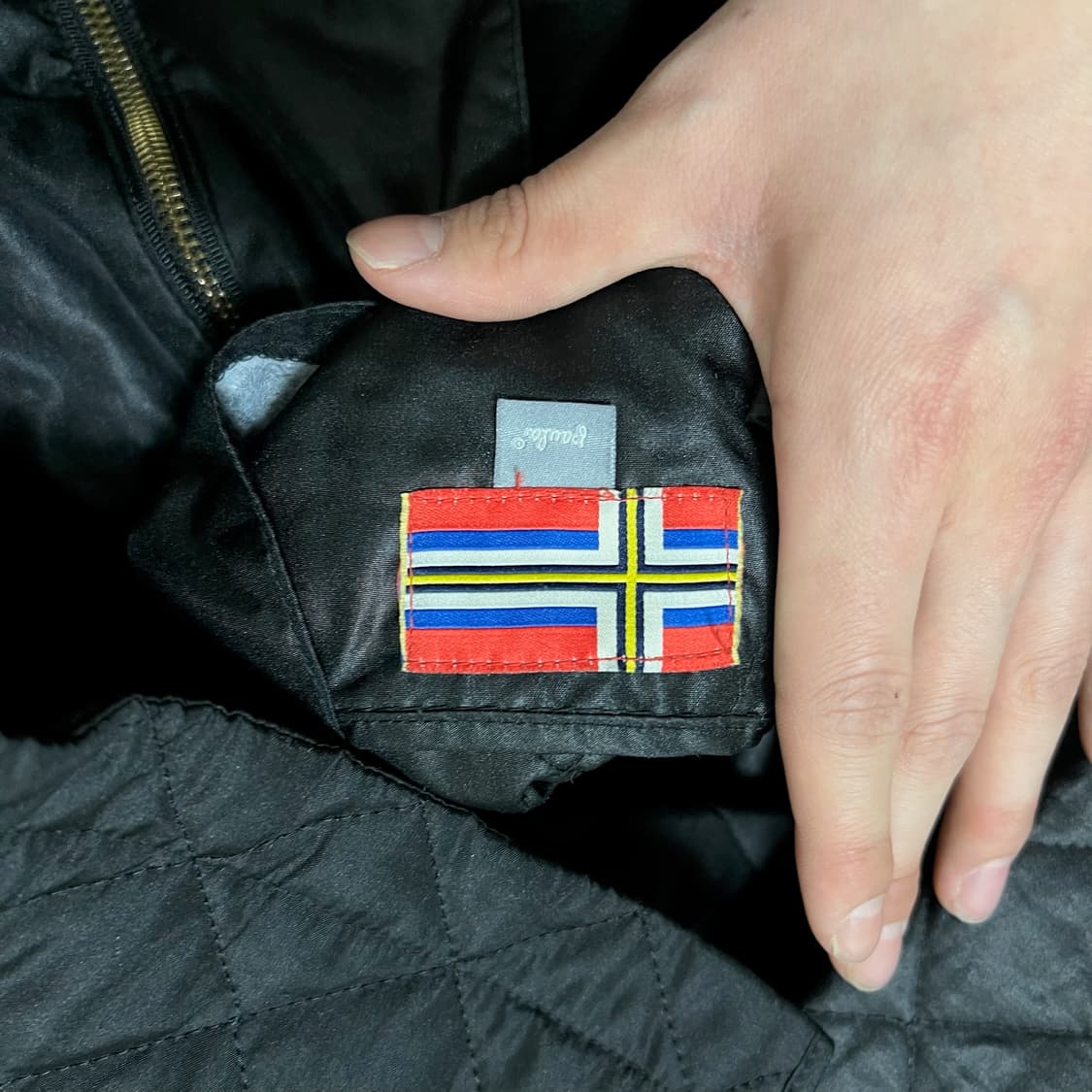 파울라 여성 스탠다드 롱 퀼팅자켓 코트 55  상품이미지5