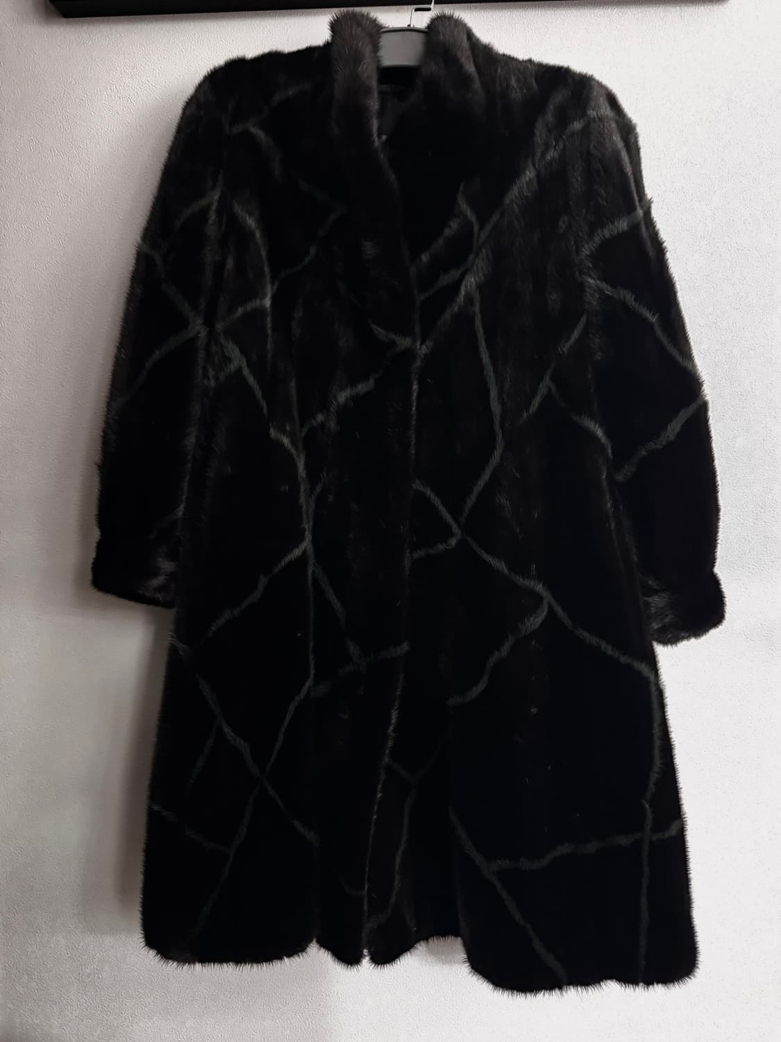 사가로얄 롱 밍크코트 상품이미지1