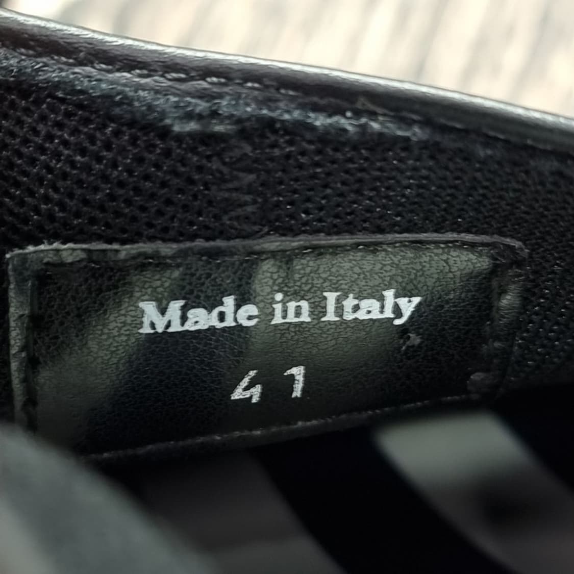 [써네이] 드리미 레더 슬립온 올블랙 P01493 상품이미지9