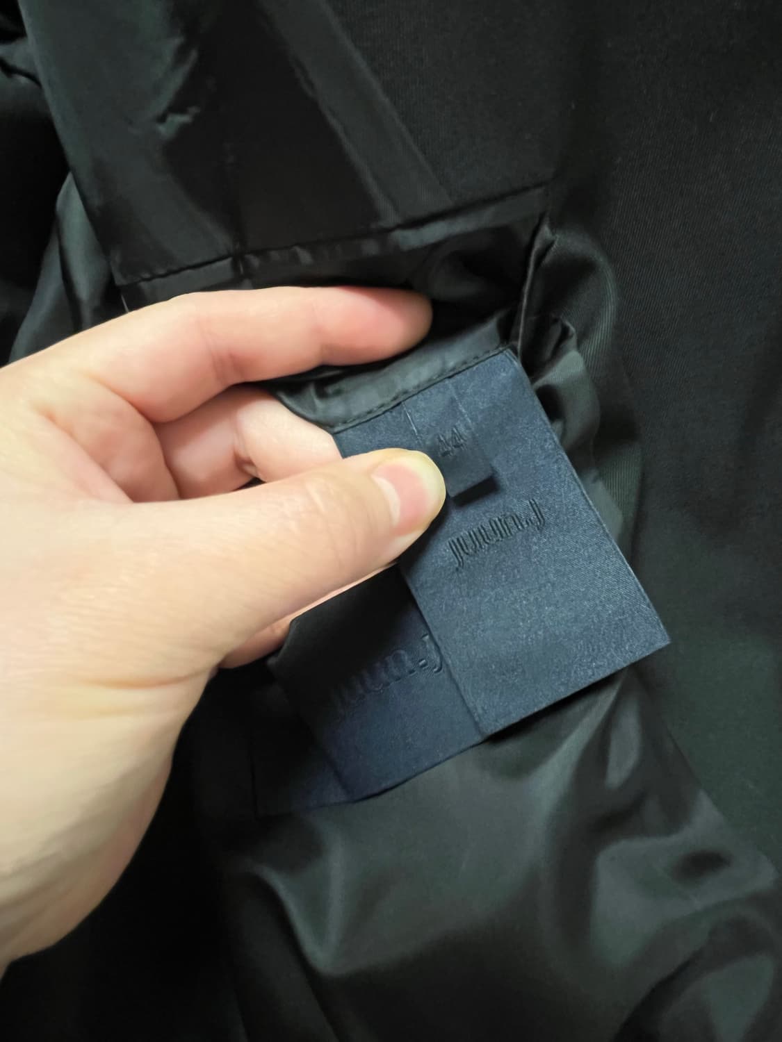 준지 블랙 블레이져 자켓 상품이미지3