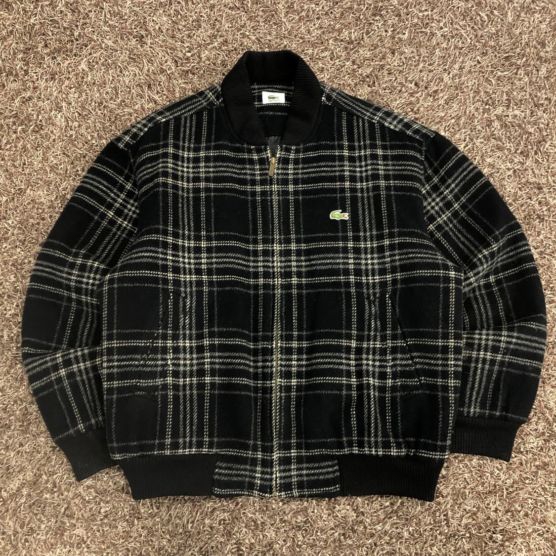 라코스테 서광 울 블루종 자켓 상품이미지1