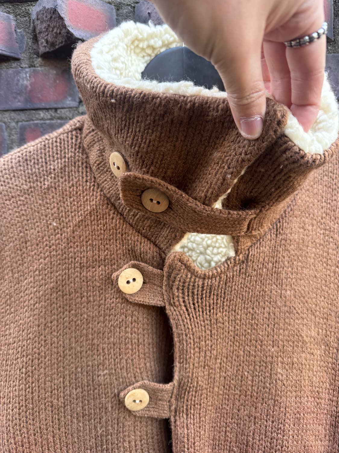 GILET 버튼업 울 자켓  상품이미지4