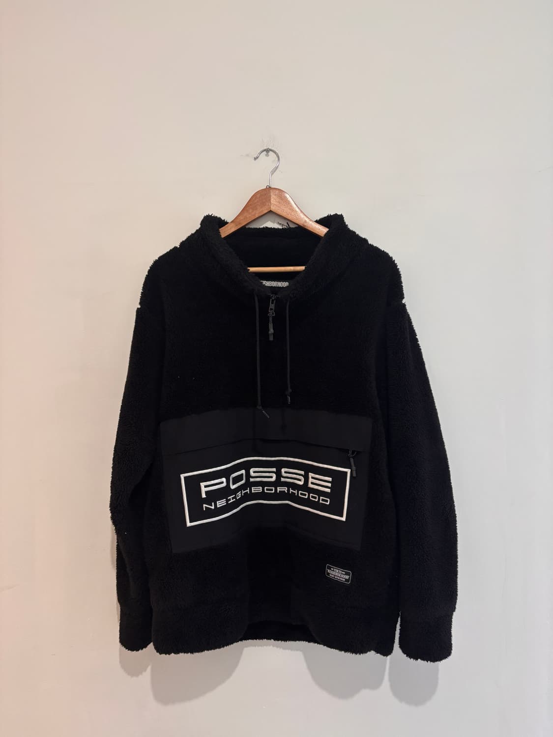 Neighborhood “possy” quarter zip-up 상품이미지1
