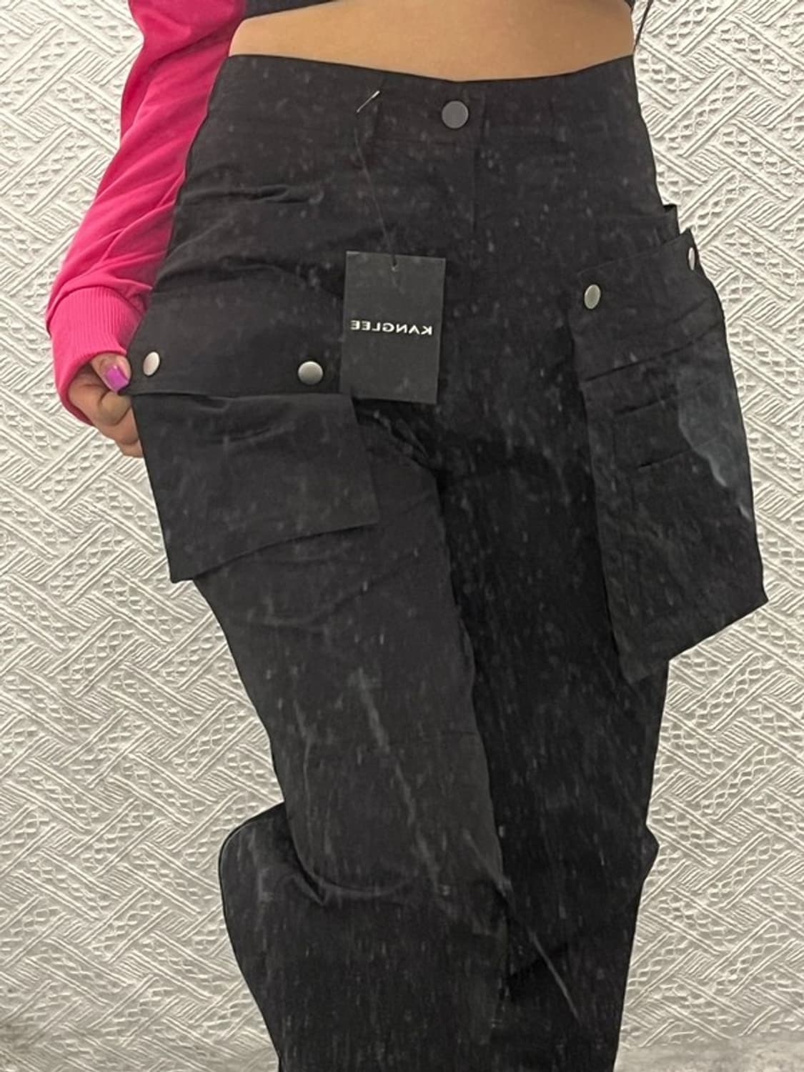 빈티지 사이드 멀티 포켓 트러커 카고 워크 팬츠 1 C06710 상품이미지2